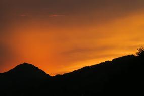 Colorful Setting Sun