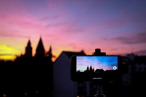 Sunset Dusk Panorama