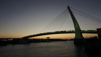 Sunset Under The Bridge Lover