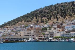 cozy resort town by the sea