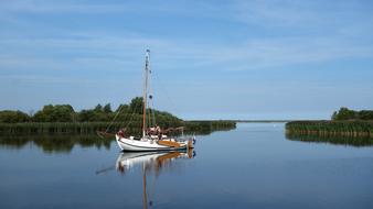 Sailing Boat Serene Water