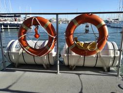 two life preservers