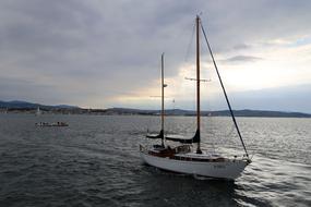 Sailboats Sea