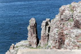 cliffs by the sea view