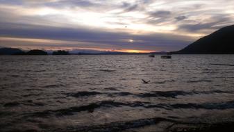 seascape with twilight
