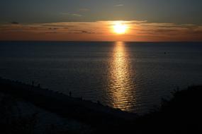 Sunset Sea Landscape
