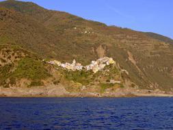 cliffs with water view