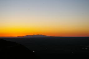 Mountain Sunset Glow