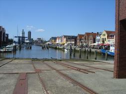 sea near the city