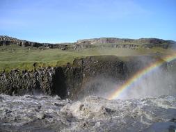 goodly Waterfall Rainbow iceland