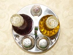 Salt and Pepper and Vinegar shaker