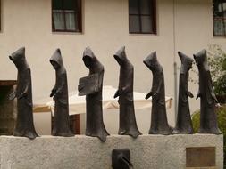 fabulous Monks Sculpture