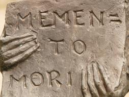 stone Saying Board Latin