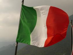fabulous Flag Italy Wind