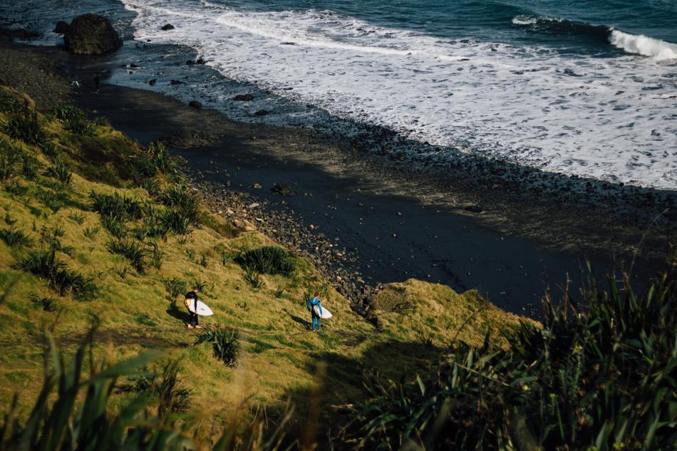 vacation on a hill by the ocean