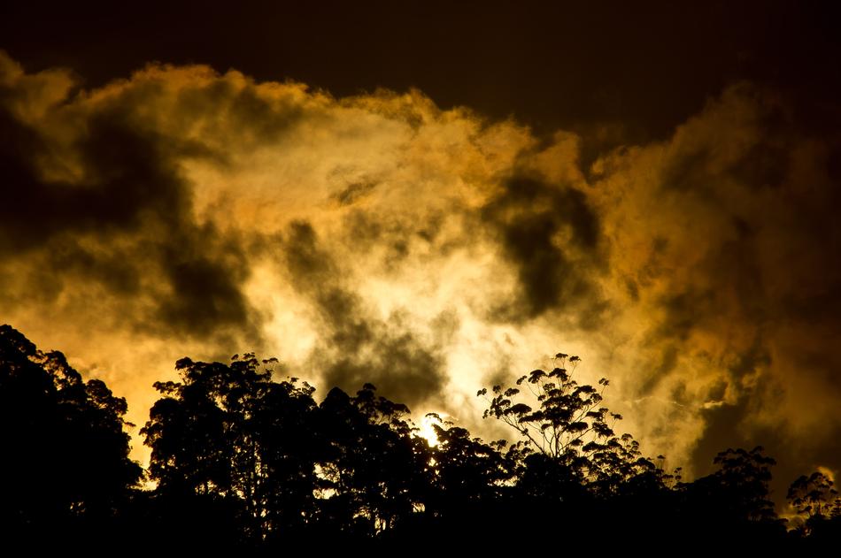 Sunset Sky Clouds