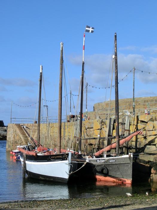 ships at the pier