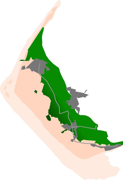 green grass island