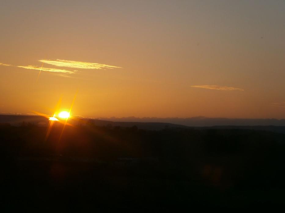 Sunset Bright Pretty