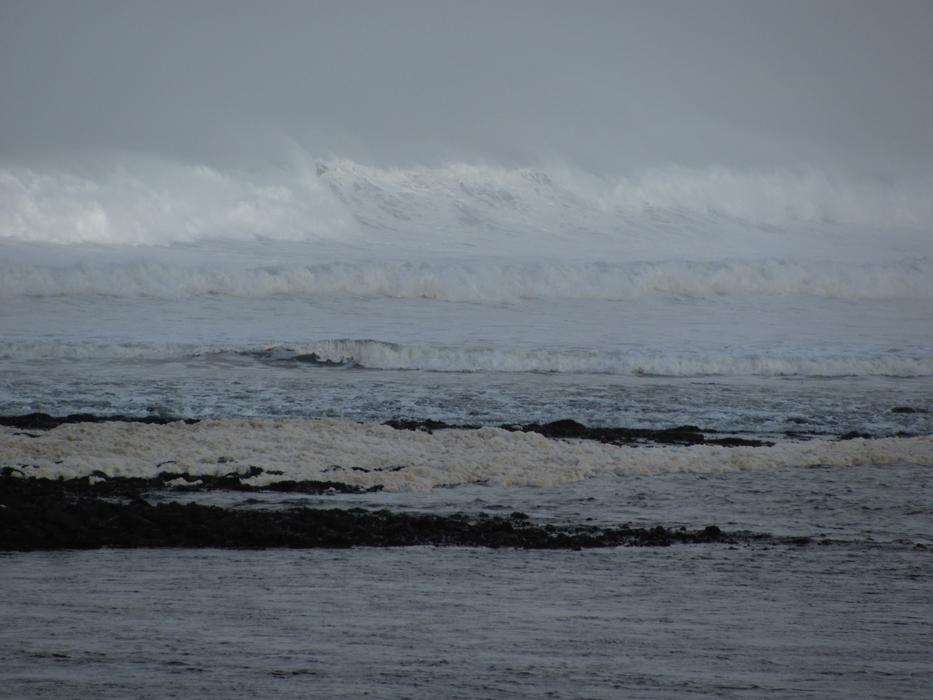 seascape by the rocks