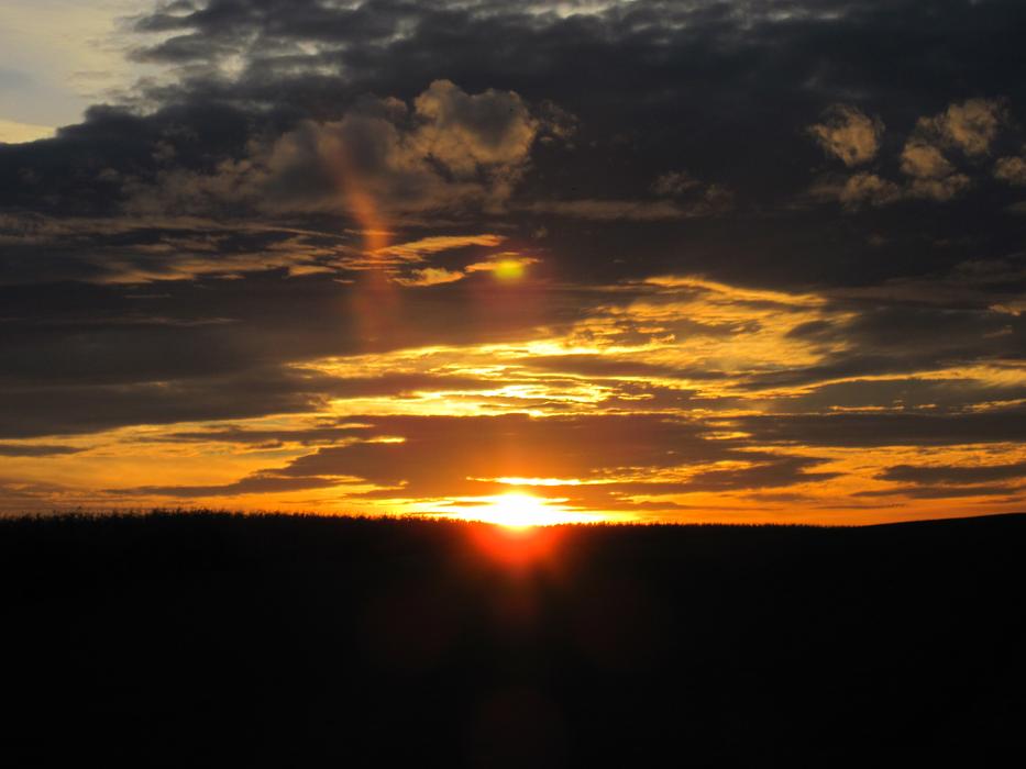 Sunset Evening Sky Abendstimmung