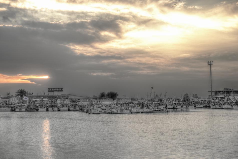 cloudy weather with sea view