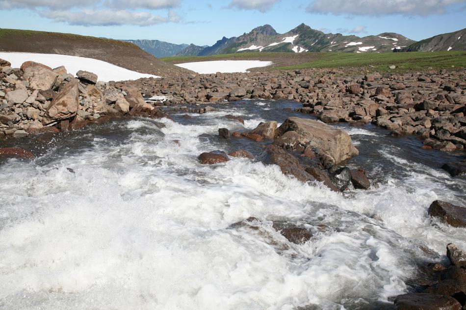 Waterfall Spillway Autumn Mountain
