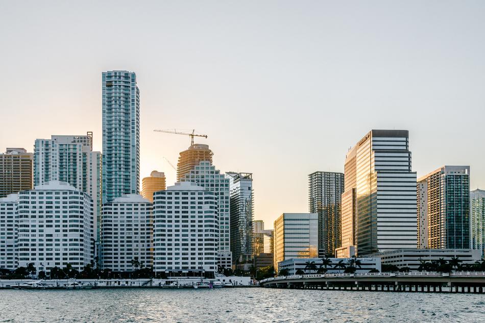 modern city view