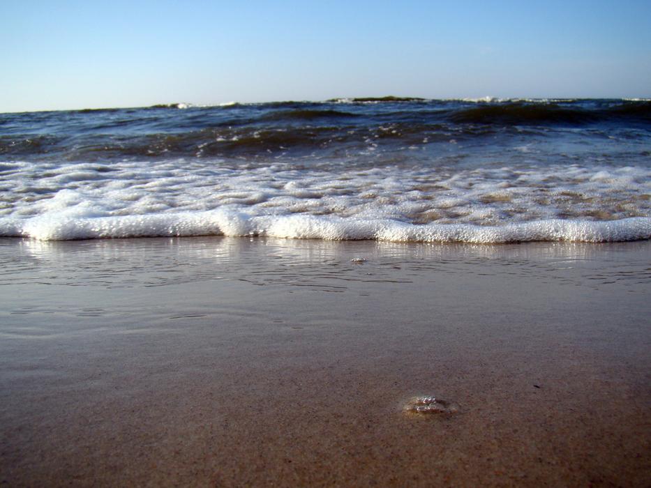 seascape with sand