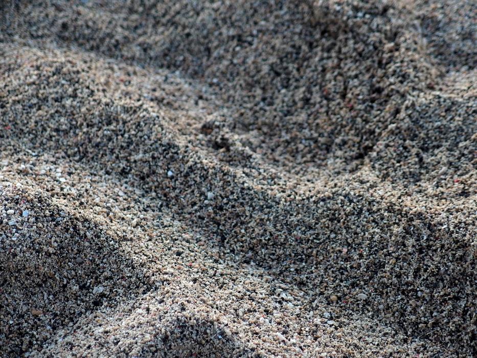 Sand Beach Gravel