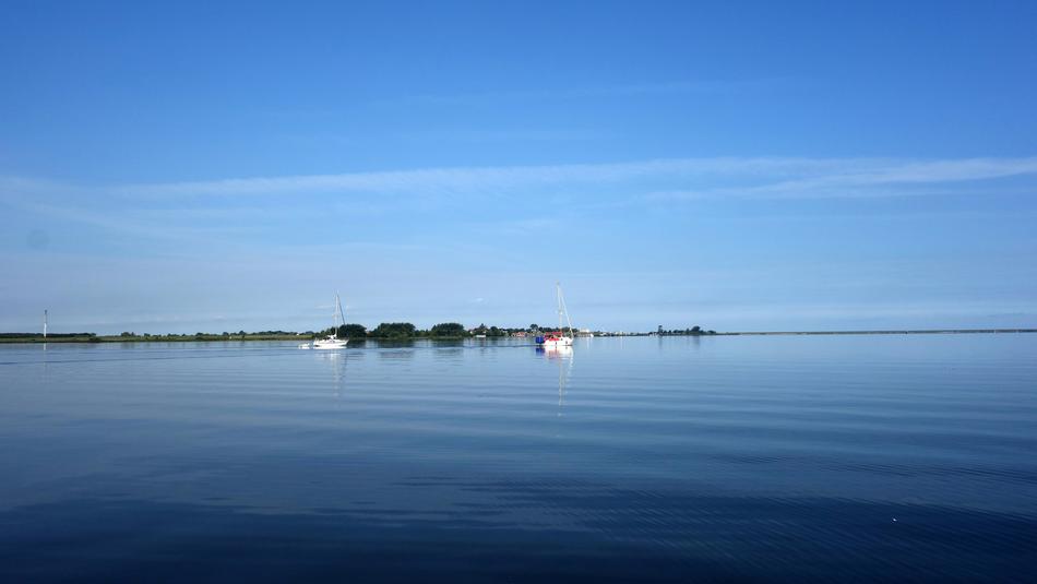 beautiful blue landscape