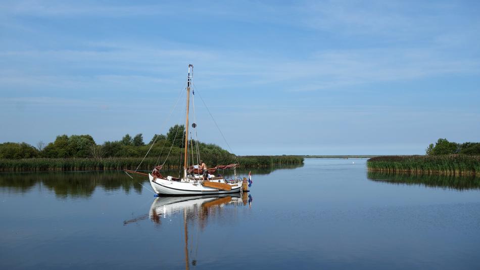 Sailing Boat Serene Water