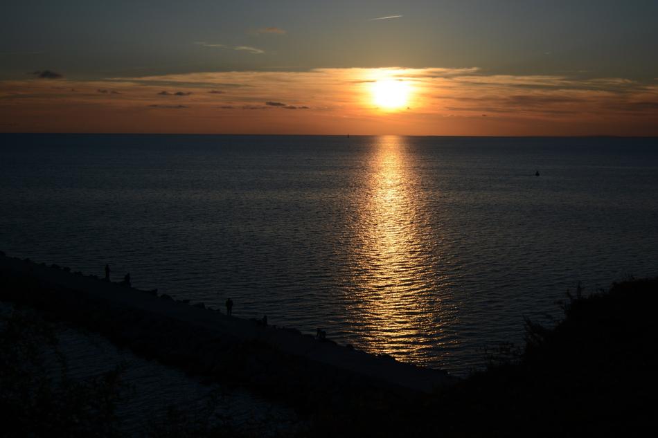 Sunset Sea Landscape