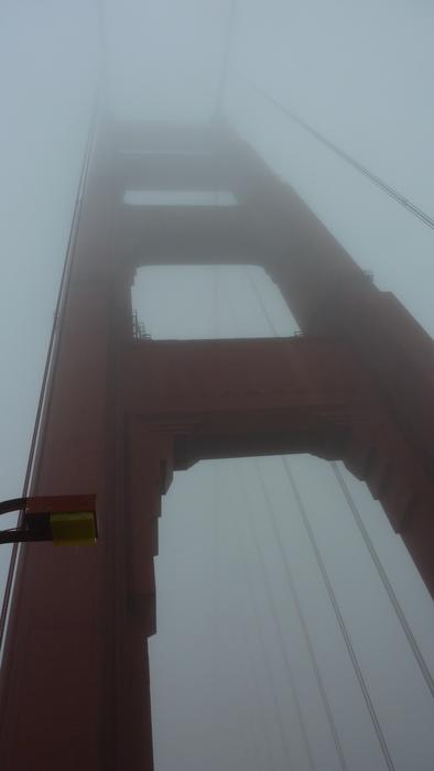 bridge arch red mist