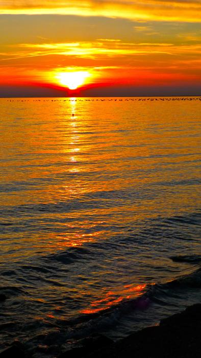 Sunset Sea Sky