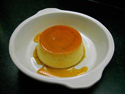 sweet vanilla pudding