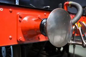 Steam Train Buffer red