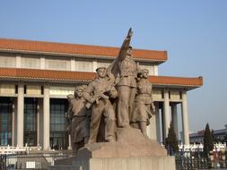 Statue Military Beijing stone