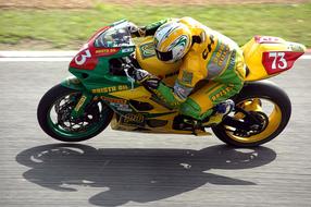 racing Suzuki motorcycle
