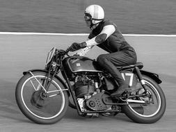 Motorcycle Racer man