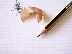 Pencil and paper Note