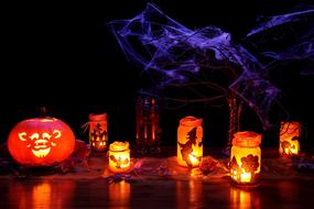 Dark Decoration Fall darwing