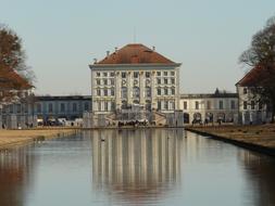 The Nymphenburg Palace is a Baroque palace situated in Munich's western district Neuhausen-Nymphenburg, in Bavaria