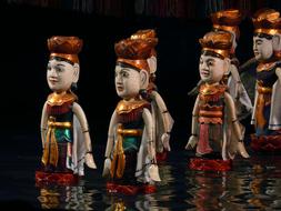 Water Puppet Vietnam dolls