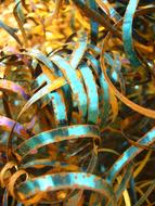 Metal Chips Blue orange