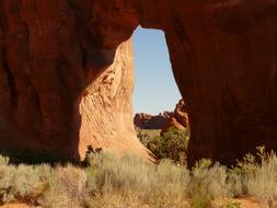 red Arches National Park, usa, utah