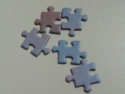 blue Puzzle Pieces