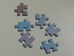 Puzzle Piece blue
