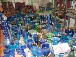 Glass Blue market