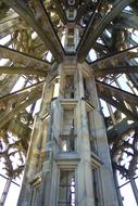steeple of Ulm Minster, detail, germany